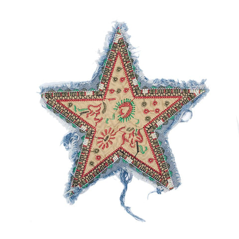 PC2795 - Denim Star Etnique L (Sew On)