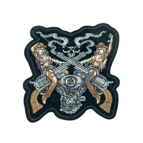 PC2814 - Two Gun Ladies XXL (Iron On)