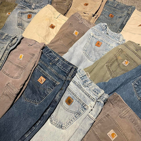 Carharrt Jeans Mixed Colours/Mixed Sizes (Bulk Retail) £18 range
