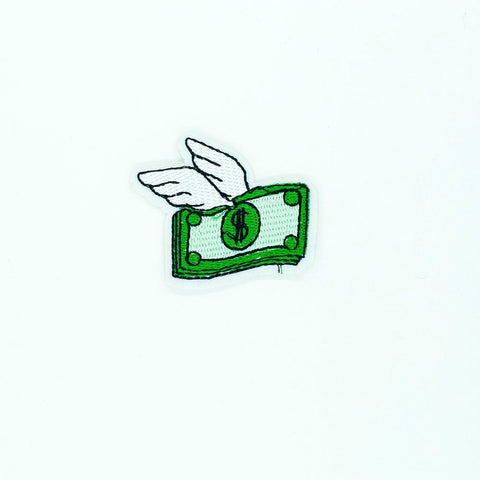 PC2673 - Flying Dollar Pop Art (Iron On)