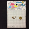 MP0173 - Mini Golden Trumpet Musical Instrument Metal Pin Badge