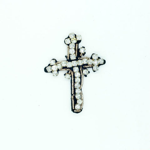 PC2715 - Stone Cross (Sew On)