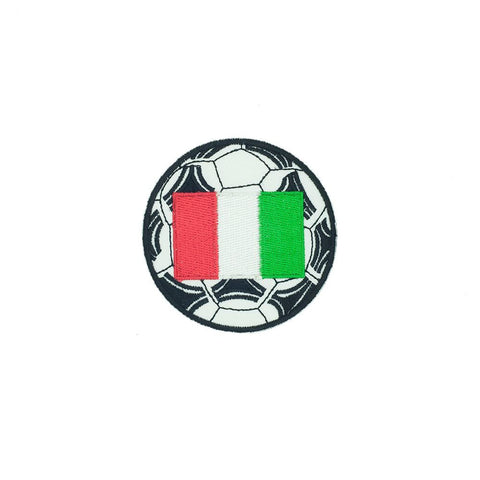 PC2717 - Italy Flag Foot Ball (Iron On)