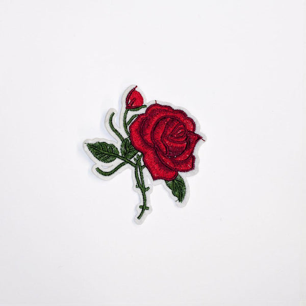 PC2183 - Beauty and Rose Flower (Iron On)