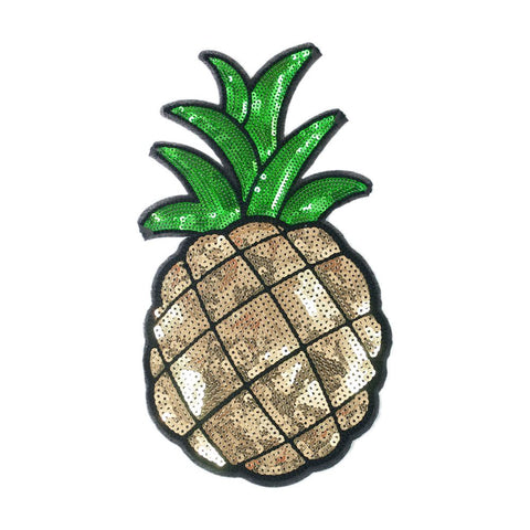 PC2781 - Sequin Pineapple XL (Sew On)