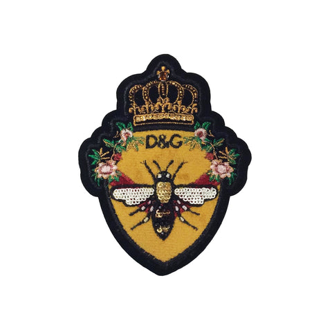 PC4155 - D&G Bee Crown (Sew On)