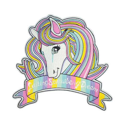 PC2812B - Colourful Unicorn L (Iron On)