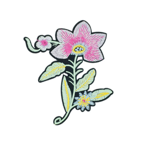 PC2491 - Pinky Yellow Flower (Iron On)