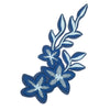 PC2505 - Pure Blue Flower (Iron On)