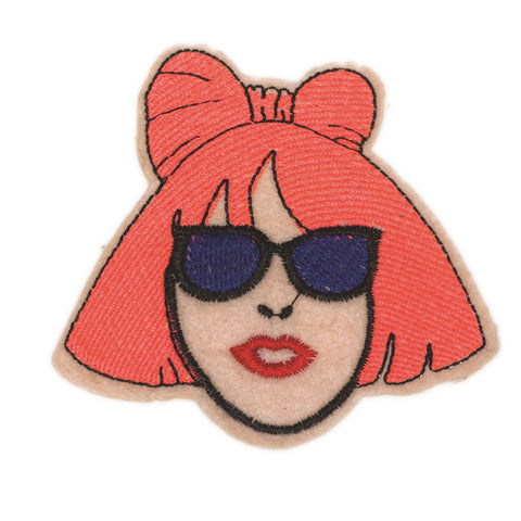 PC2292 - Artist girl Neon Orange (Iron on)