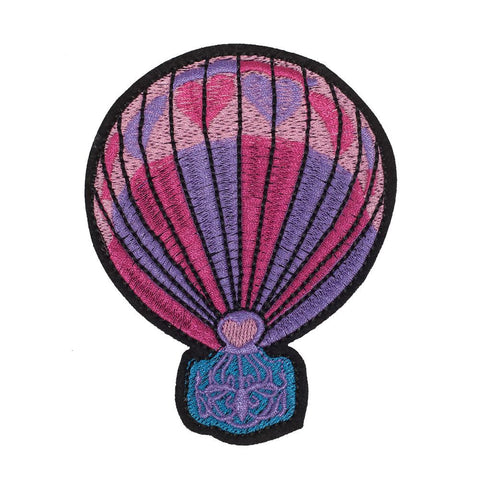 PC2430 - Hot Air Balloon Blue Red (Iron On)