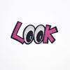PC2203 - Look my Eyes! Pink (Iron On)