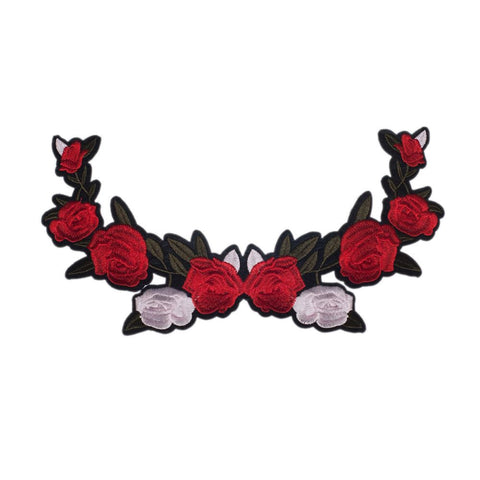 PC2461 - Rose Crown Flower (Iron On)