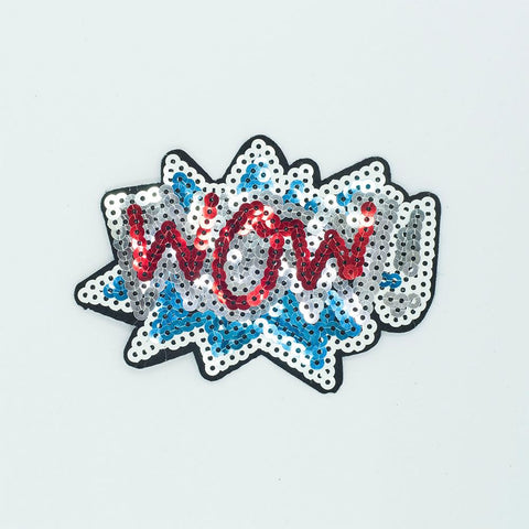 PC2545 - Sequin Wow Text Effect (Iron On)