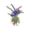 PC3567 - Flying Bugs In Loved Plant (Iron On)