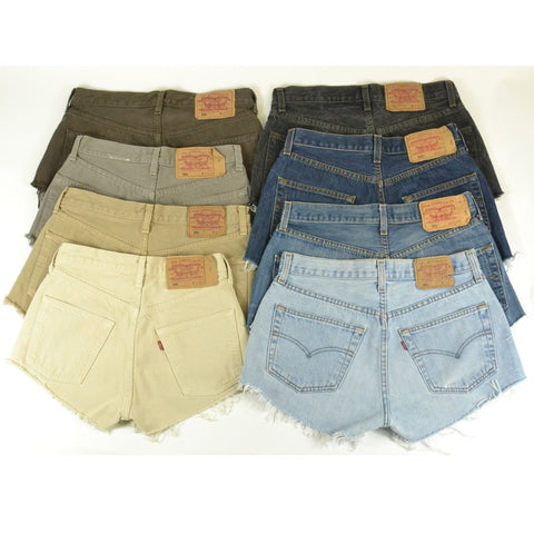 Levi's Shorts Unisex Mixed Colours / Mixed Sizes / Mixed Brand (HAND PICK)