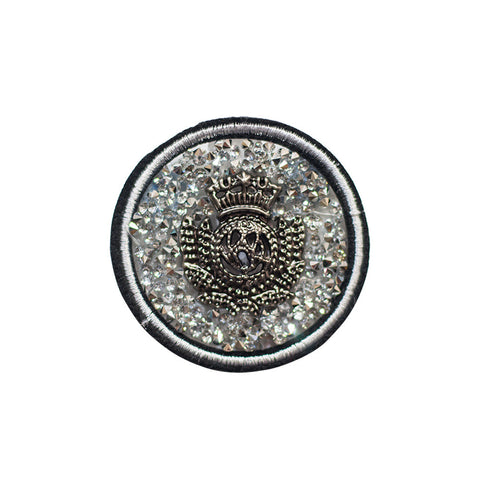 PT624 - King Stone Badge (Iron on)
