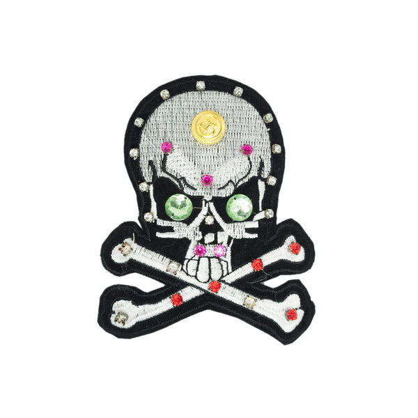 PS1535 - Stone Skull (Iron on)