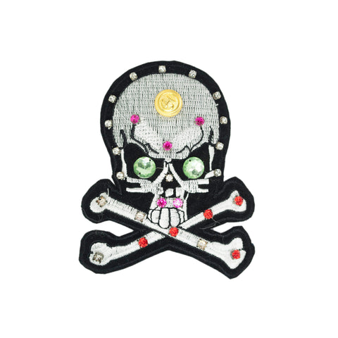 PS1535 - Stone Skull (Iron on)