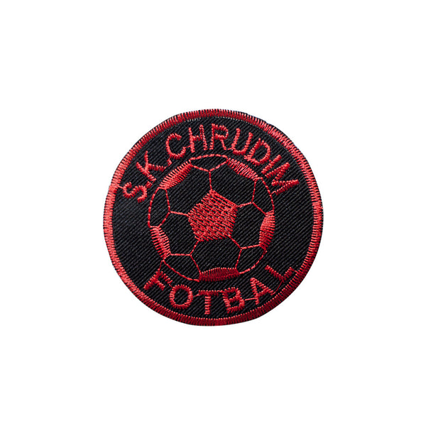 PT594 - Red football (Iron on)