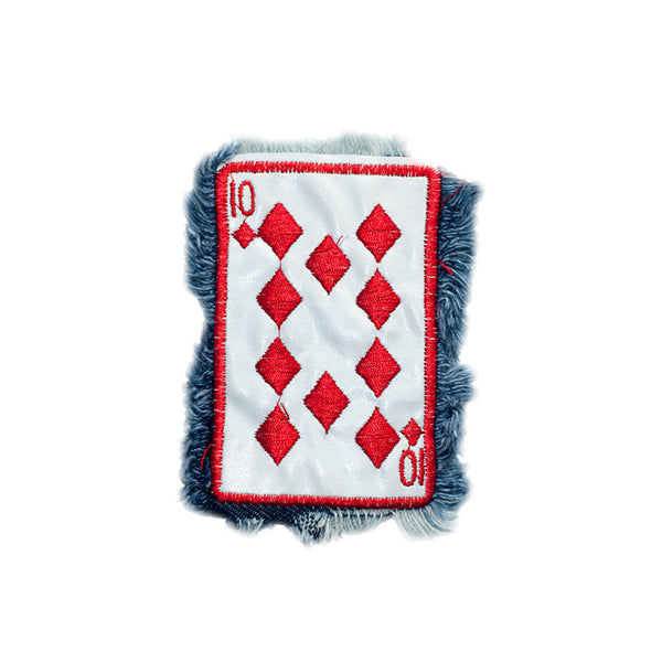 PT610 - Red Cards 10 (Sew on)