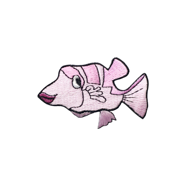 PT347 - Pink fish (Iron on)