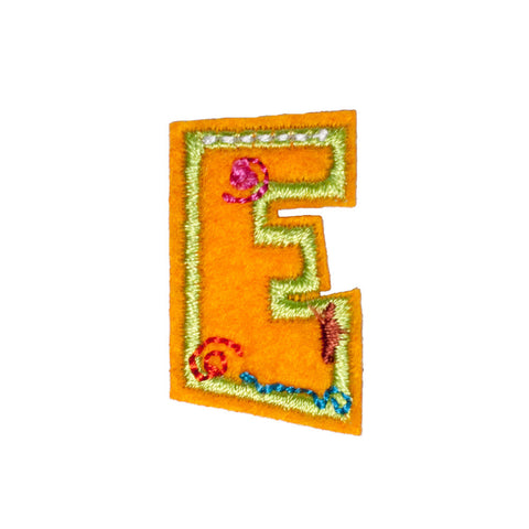 PH1038E - E letter (Iron on)