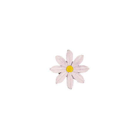 PT1879 - White Daisy Flower (Iron on)