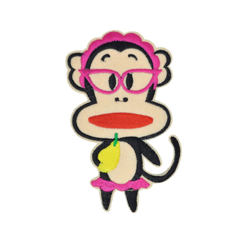 PT1327 - Girl Monkey (Iron on)