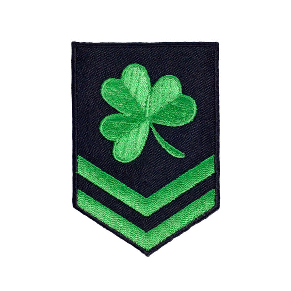 PH957 - Green Leaf Badge (Iron on)