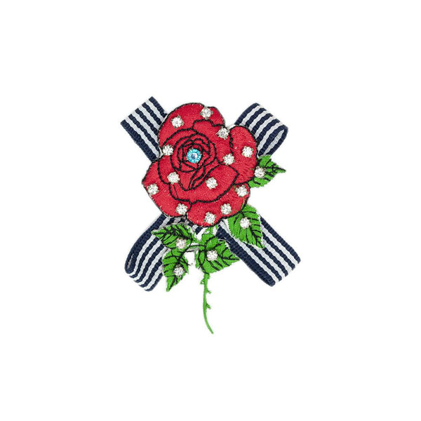 PS1548 - Stone Rose (Iron on/Pin)