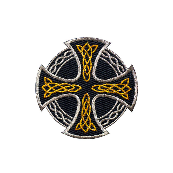 PT641 - Celtic Cross Shield (Iron on)