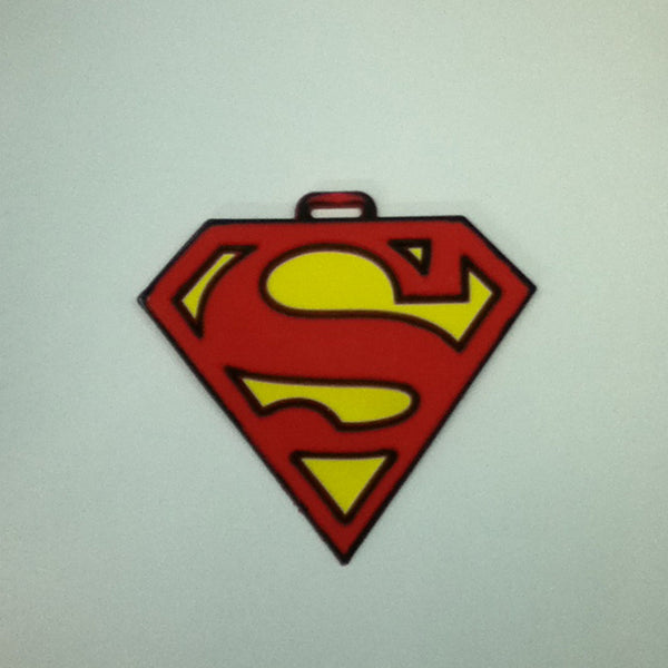 L00346 - Superman Small Logo Luggage Tag