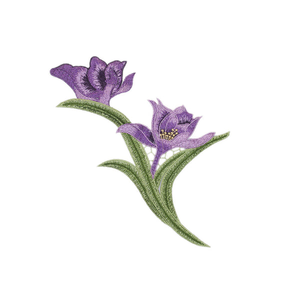 PT1183 Purple Flower (Sew on)