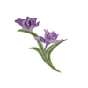 PT1183 Purple Flower (Sew on)