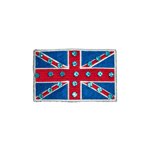 PS1529 - Stone Union Jack (Iron on/Pin)