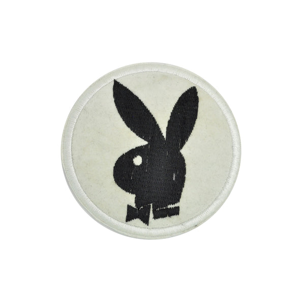 PS1778 - Play Boy Badge White Background (Iron on)