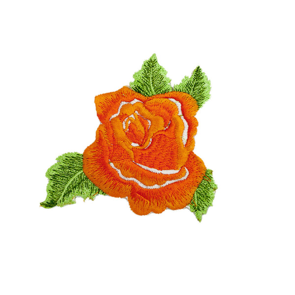 PS1461 - Orange Flower (Iron on)