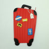L00351 - Red Luggage Luggage Tag