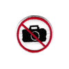 PT1121 No Camera Photo Badge (Iron on)
