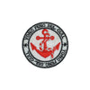 PH1071 - Anchor Round badge (Iron on)