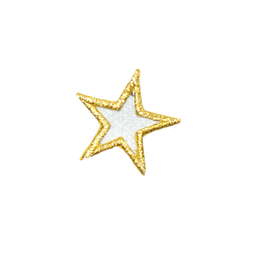 PH140 - Star with Golden Border (Iron on)