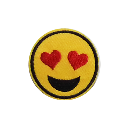 PH204 - Heart eyes Emoji (Iron on)