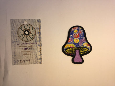 PT1329 - Colorful Mushroom (Iron on)