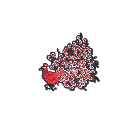 PT1199 Red Peacock (Iron on)