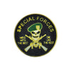 PT1334 - Skull guns badge Special Forces Velvet (Iron on)