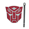 L00348 - Transformers Red Big Head Luggage Tag