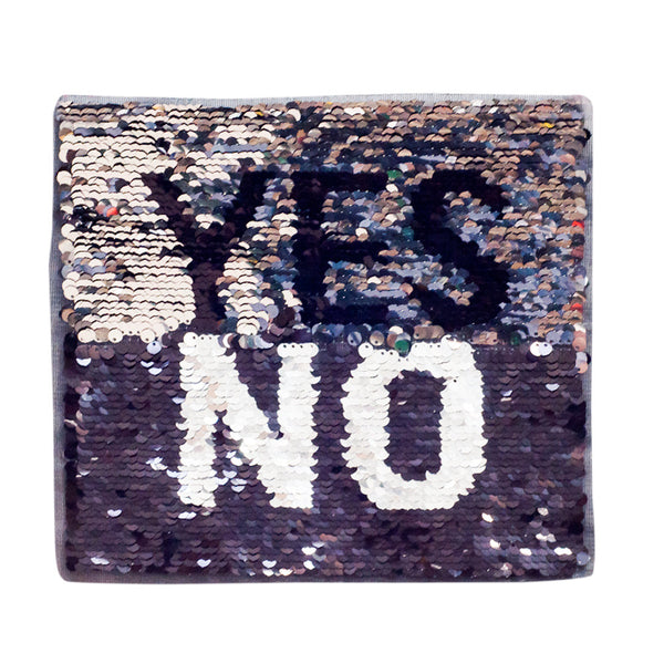 PT265 - Sequin Double side Yes No (Sew On)