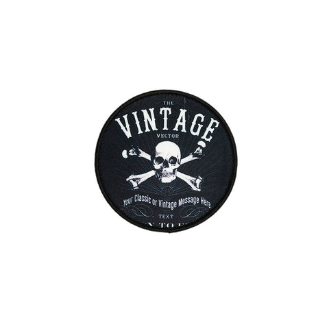 PT1134 - Vintage Skull (Iron on)