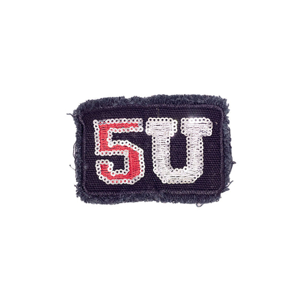 PT1853 - Denim 5U Badge (sew on)